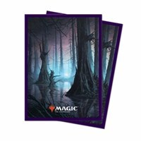 Unstable Lands Swamp Deck Protector Sleeves (100-Pack)